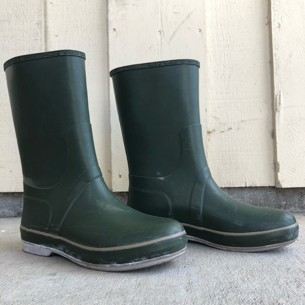 Sperry Top Sider Rainboots Sz 9